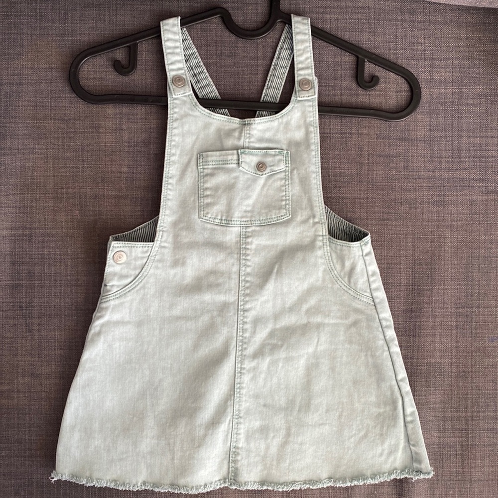 Zara Baby Jumper Dress Mint Green | Size 3-4